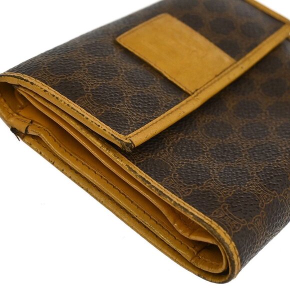 Celine Brown PVC Macadam Wallet 116118 - Picture 4 of 8